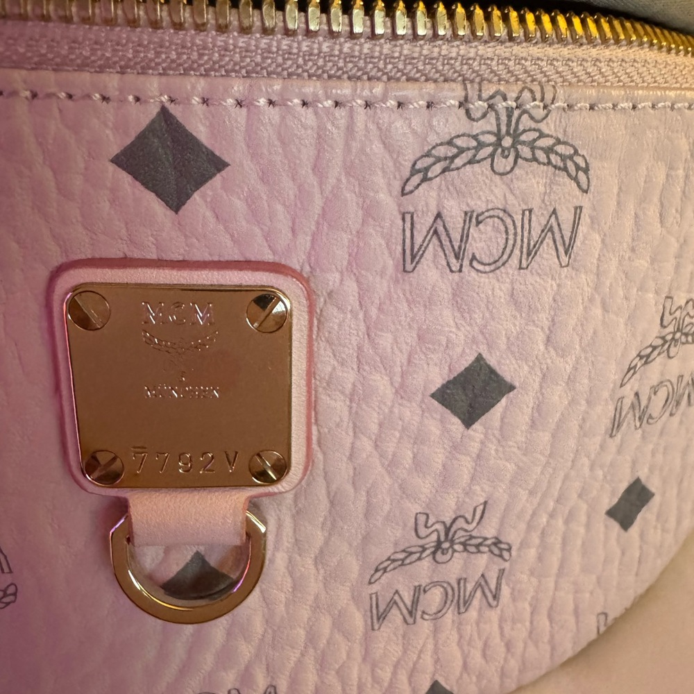 MCM Light Pink Crossbody Bag - Picture 2 of 13